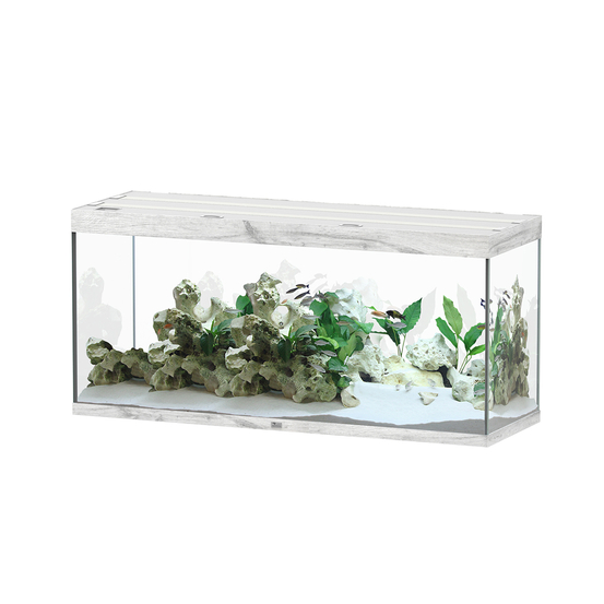 Aquarium Sublime Led 2.0 Pro Chêne Blanc L.150x P.50x H.70cm