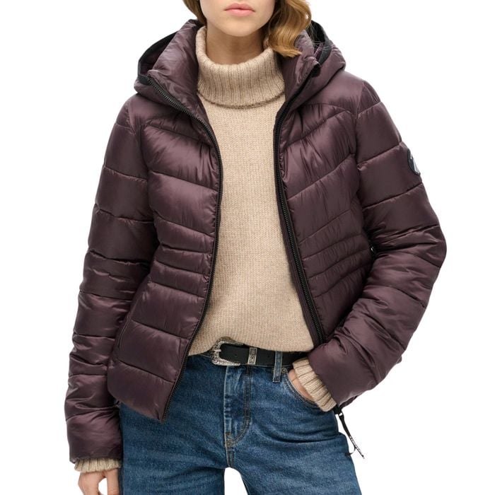 Superdry Fuji Quilt Padded Winterjas Dames