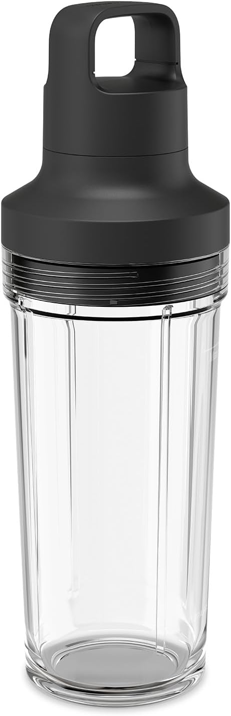 KitchenAid Kabelloser Personal Blender - Go Cordless - 473 ml BPA-freier Becher - Pulse-Taste - Edelstahlklingen - Mit Akku - Schwarz