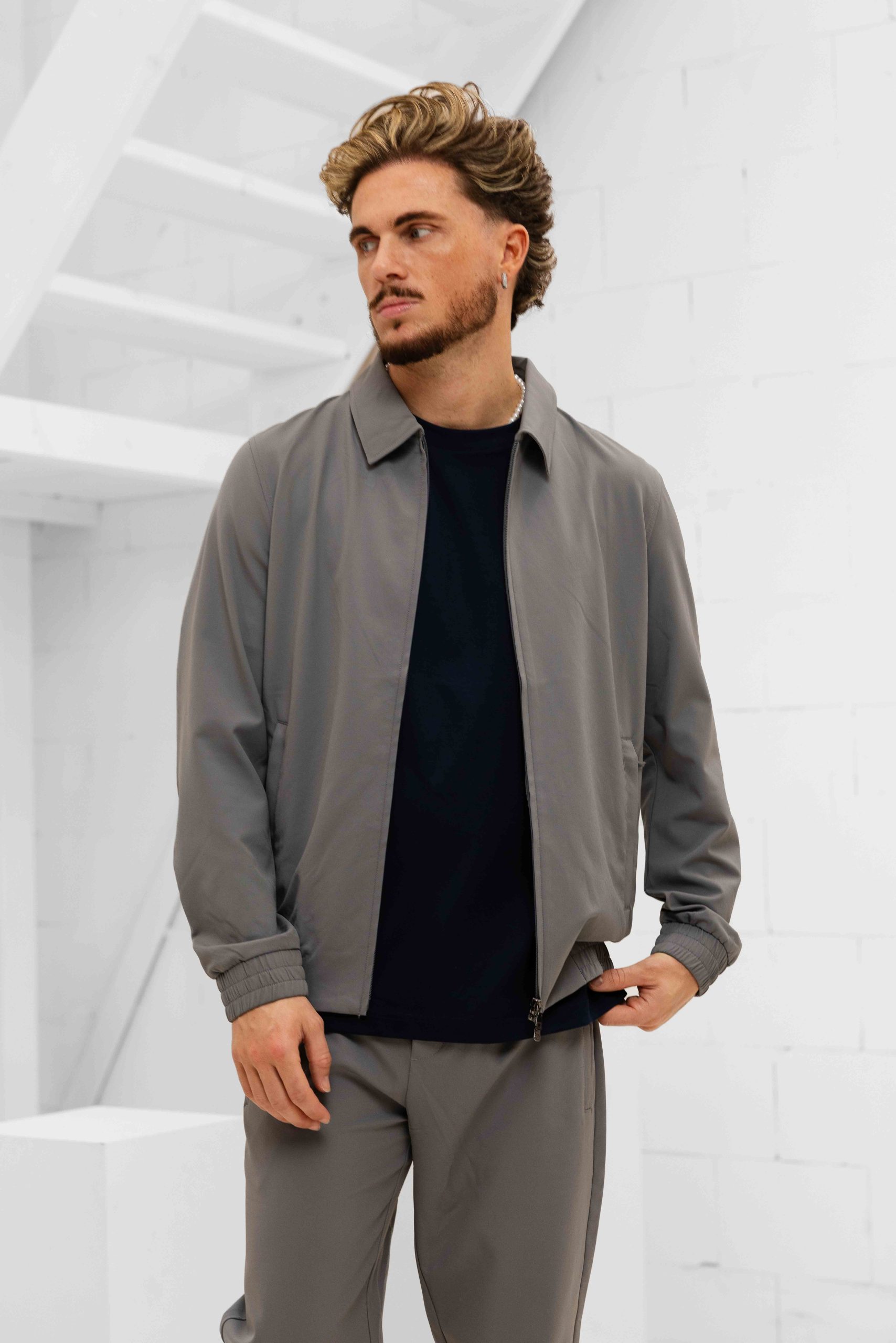 Cou7ure Essentials Reflection Trainingspak Heren Grijs