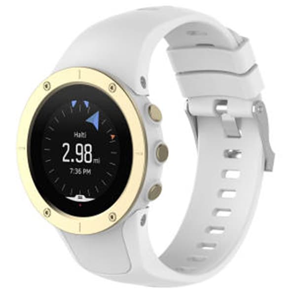 INF Klokkerem til Suunto Spartan Trainer Wrist HR i silikon Hvit