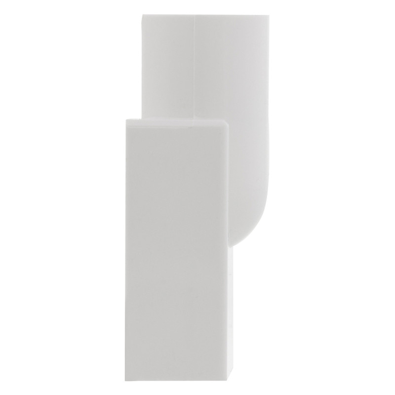 Attema K25/P25 verloopmof Wit RAL 9010