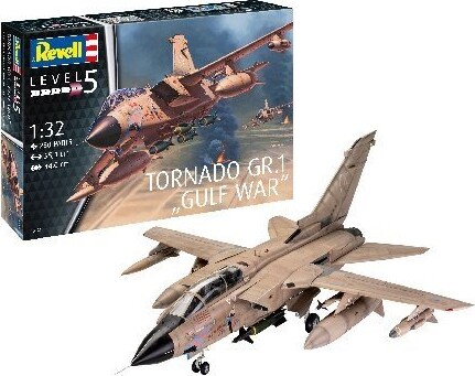 Revell - Tornado Gr1 Fly Byggesæt - 1:32 - Level 5 - Gulf War - 03892