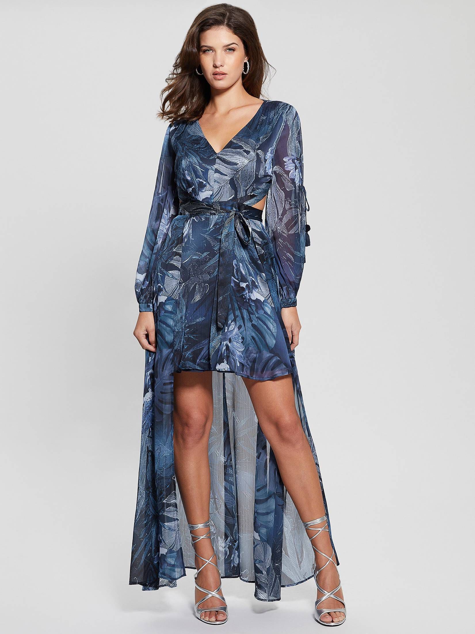 Guess| Damen Chiffonkleid FARRAH