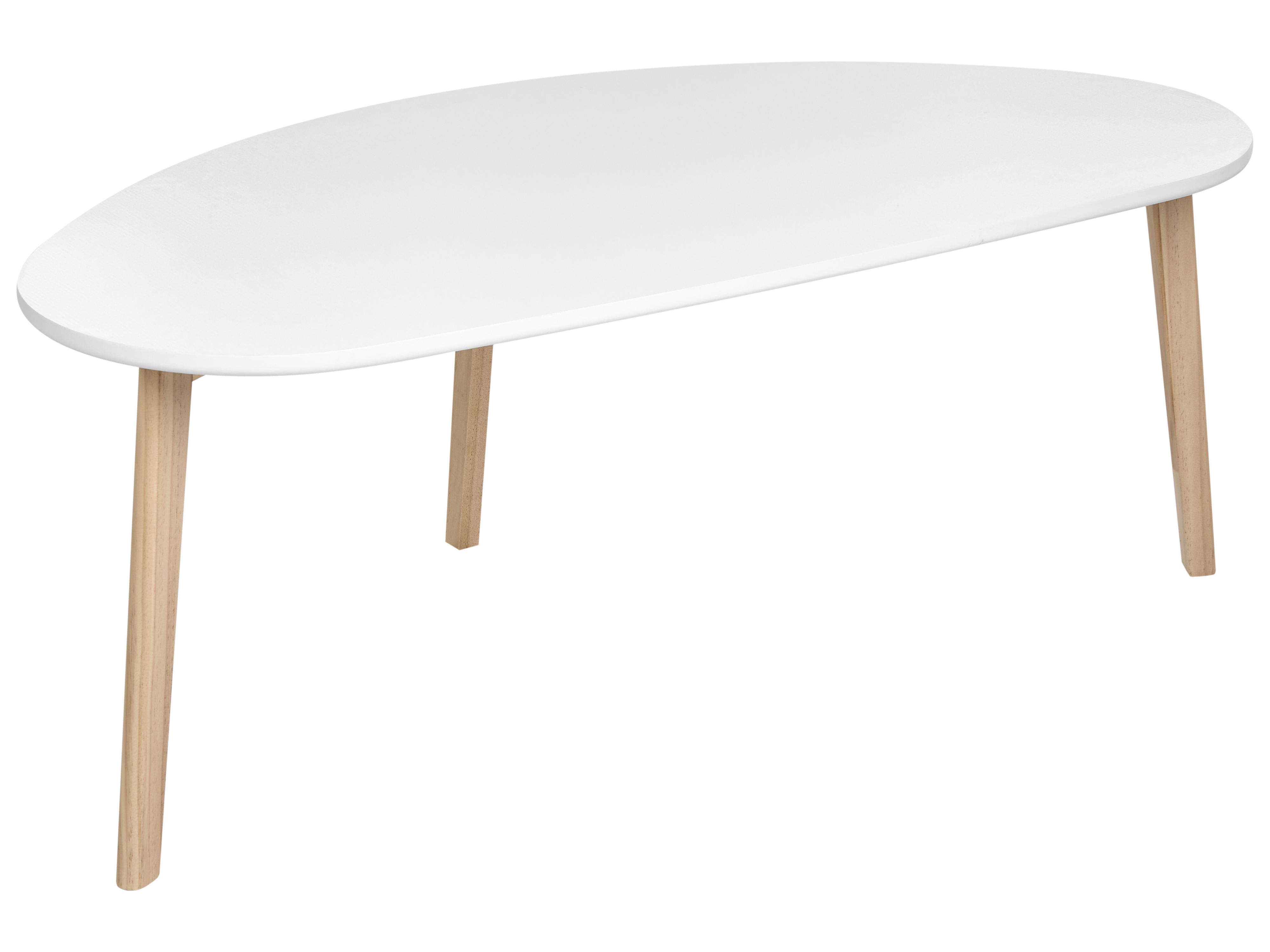 Set van 2 salontafels FLY Wit