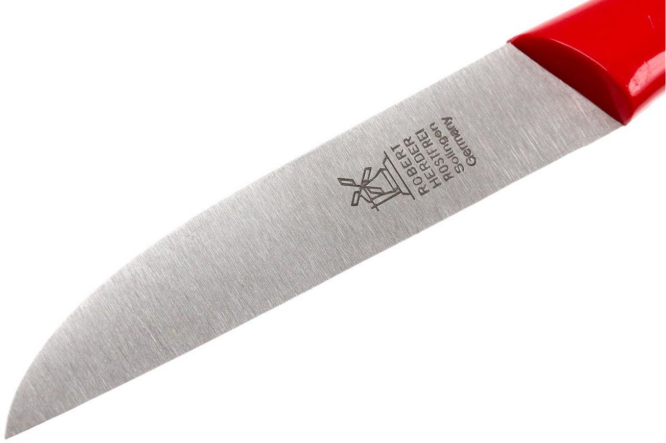 Robert Herder straight classic 1966 schilmes, rood, 8,5 cm