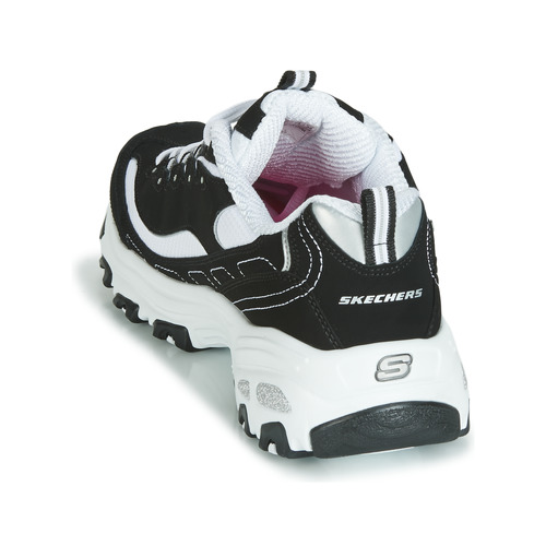 Skechers - D'LITES - Noir / Blanc