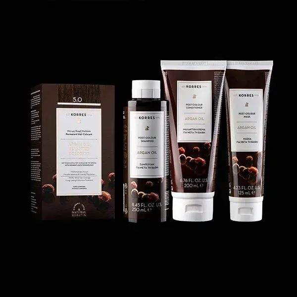 Condicionador Korres para Cabelos Coloridos com Óleo de Argan 200ml
