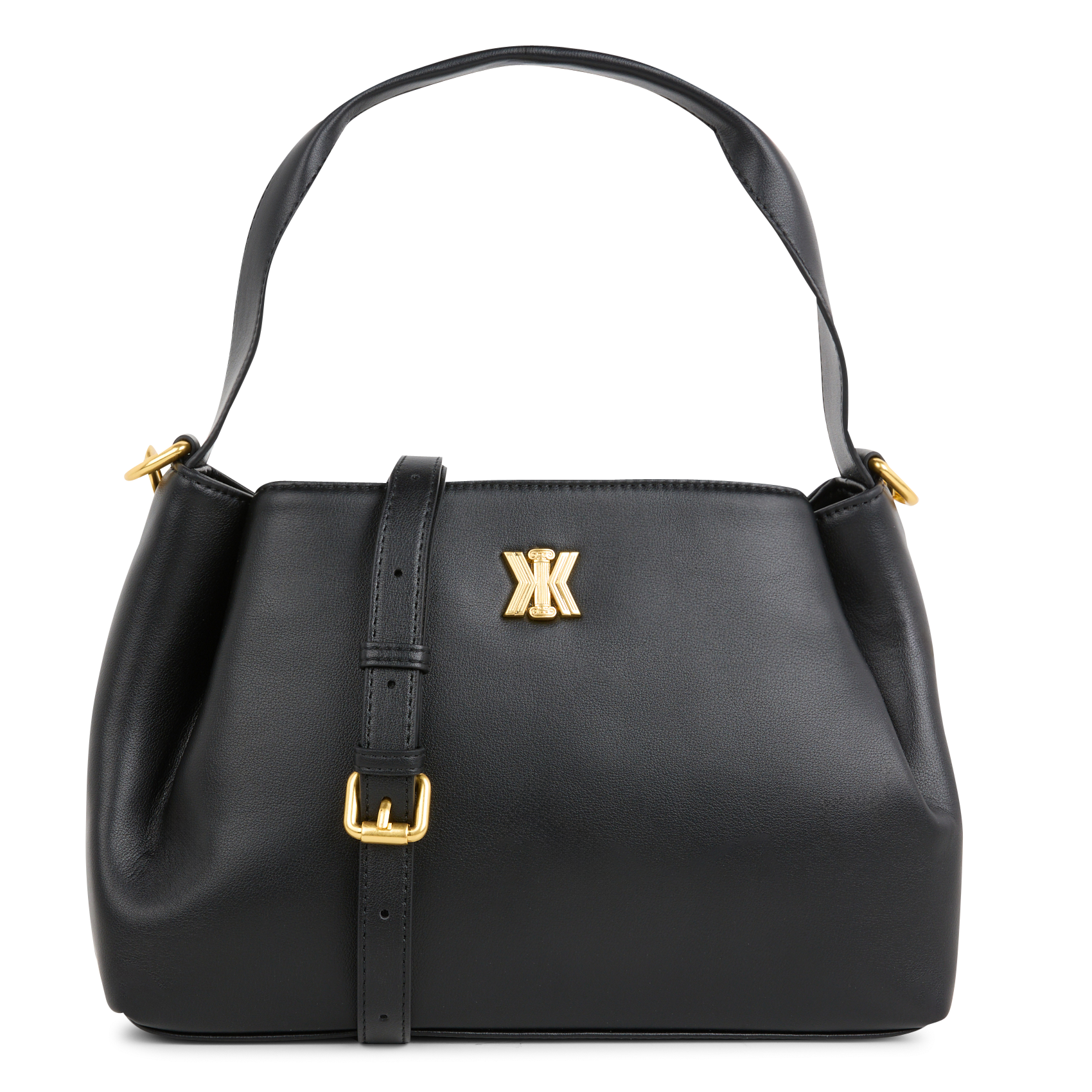 ELLA - Sac à main en cuir| Noir