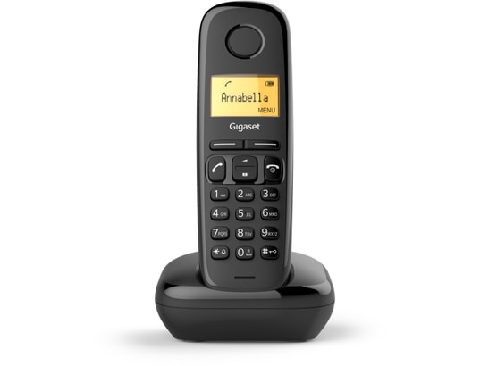GIGASET - Téléphone sans fil A170 Solo Noir