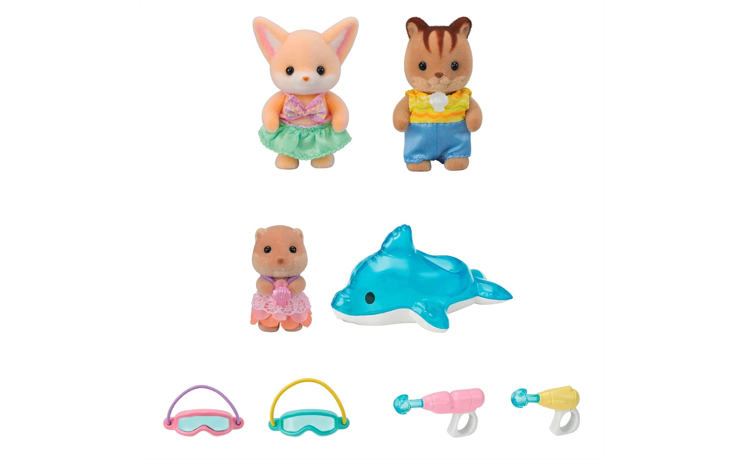 Sylvanian Families Erlebniskindergarten Freunde PoolspassFigurenset