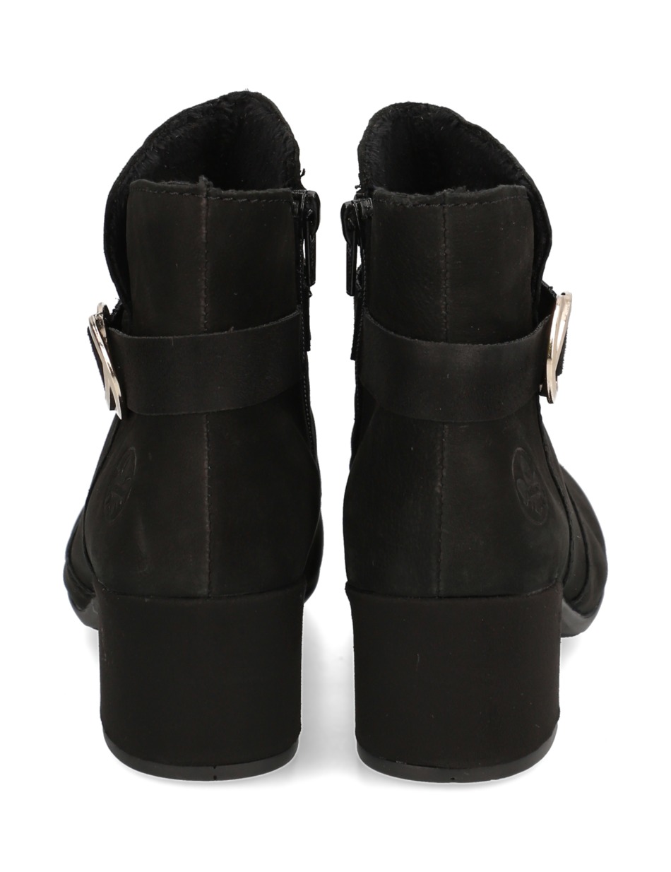 Veloursleder Stiefelette
