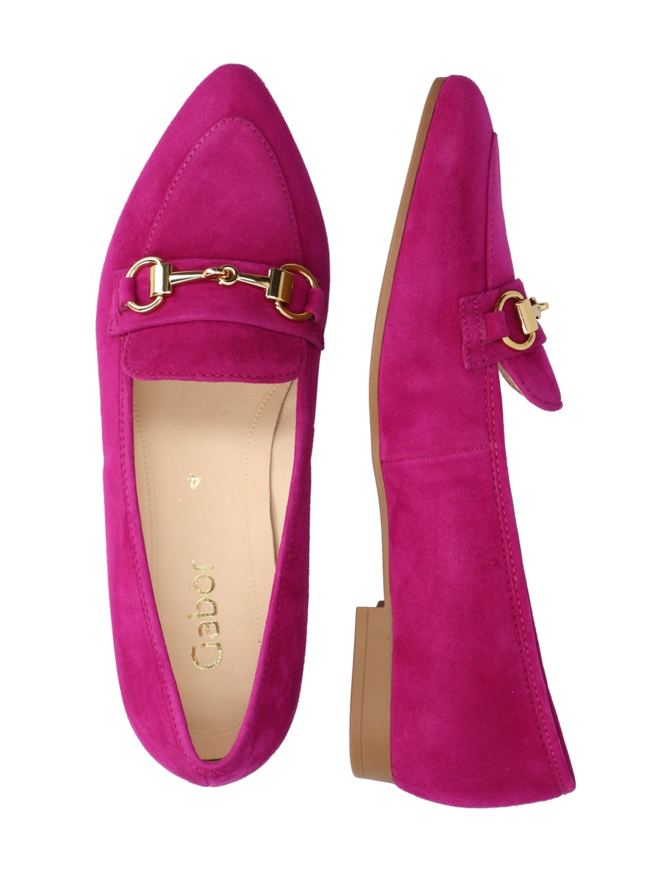 Veloursleder Slipper