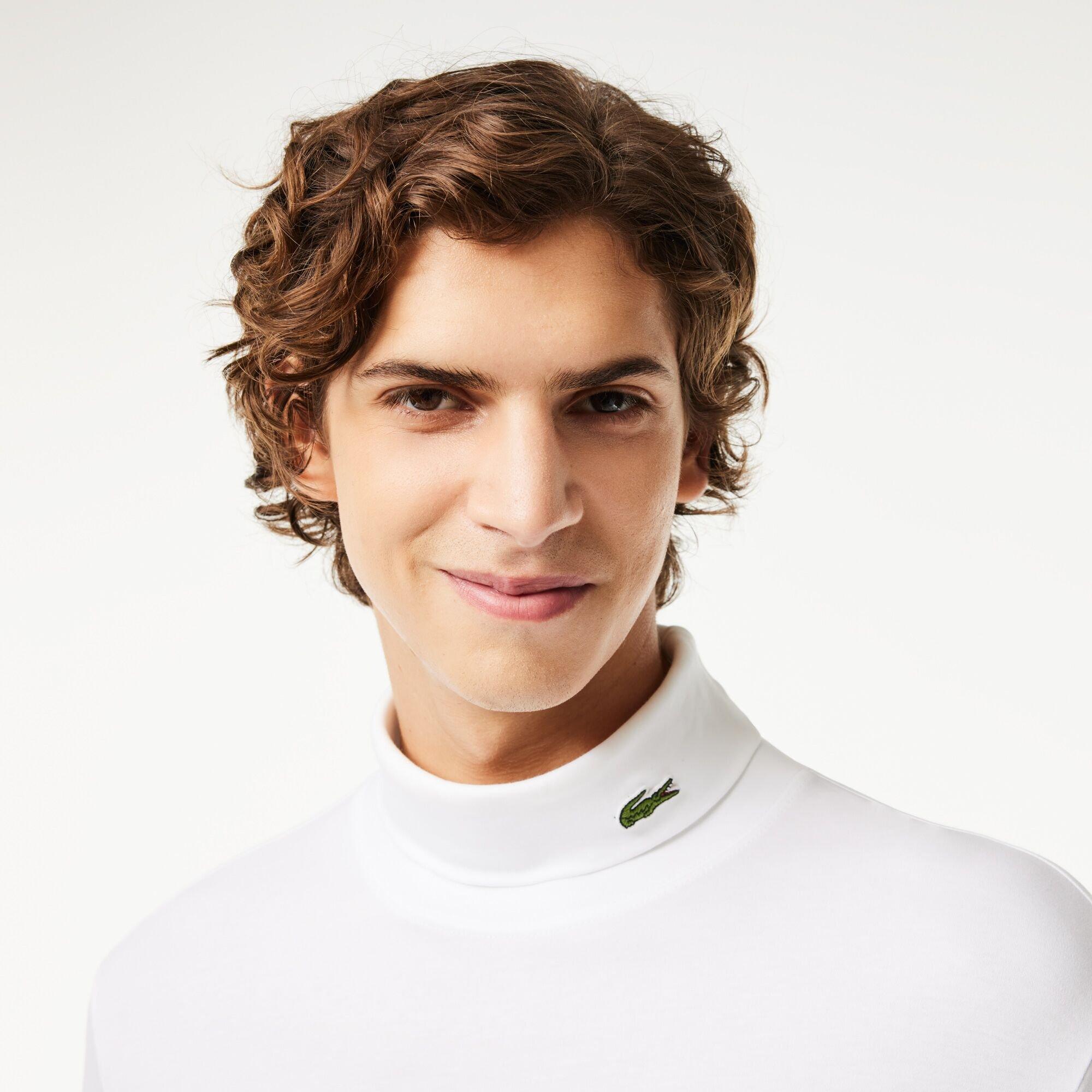 Lacoste Roll Neck Long Sleeve Top