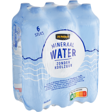 Jumbo Mineraalwater Zonder Koolzuur Fles 6 x 1,5 L
