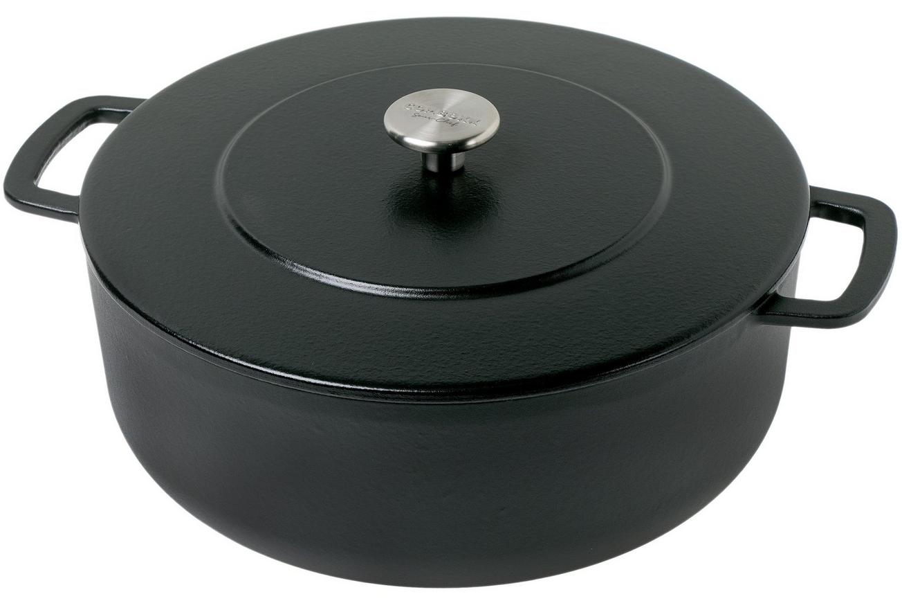 Combekk Sous-Chef Dutch Oven 28 cm zwart