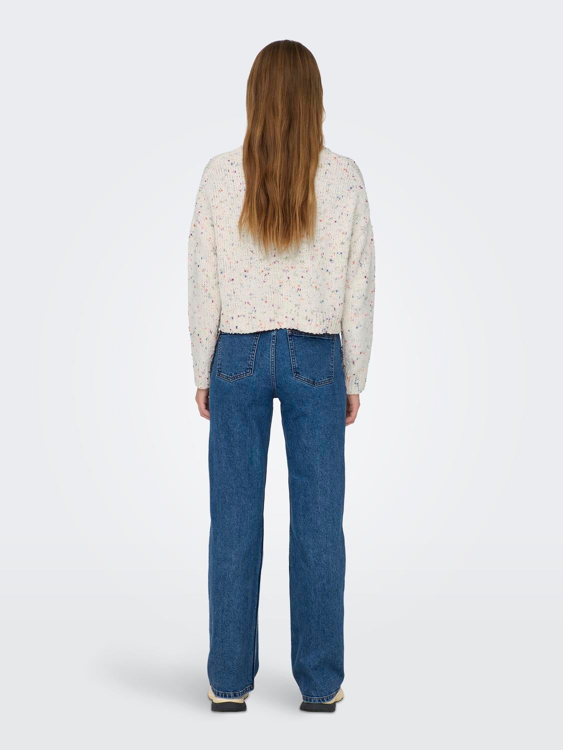ONLGRACIE Strickpullover Cloud Dancer