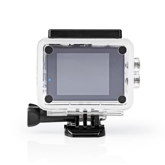 Nedis Action Cam | 1 Skærm | 1080p@30fps | 12 MPixel | Vandtæt op til: 30.0 m | 90 min | Wi-Fi | App tilgængelig til: Android™ / IOS | Montering inkluderet | Sort