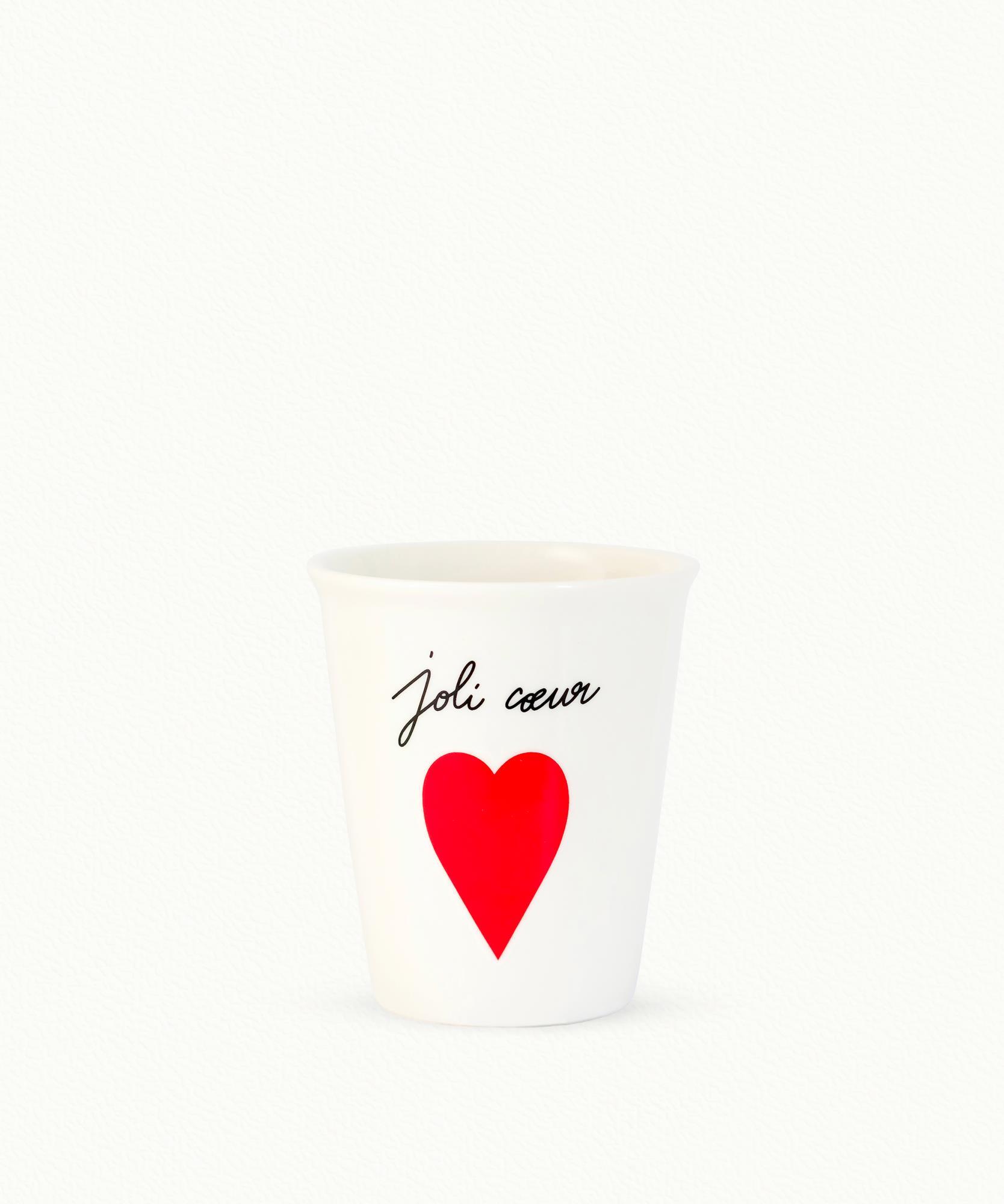 Tasse  8,6 x 7,5 cm - Joli coeur