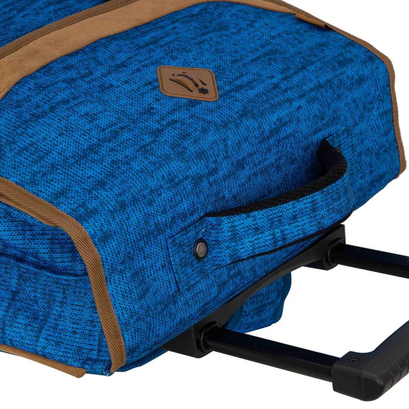Cartable à roulettes scolaire Basic boy 41 cm Bleu