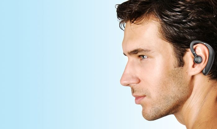 BOLD Bluetooth 5.0 In-Ear Business Headset Kopfhörer Hook Design (BTBOLDK) - Schwarz