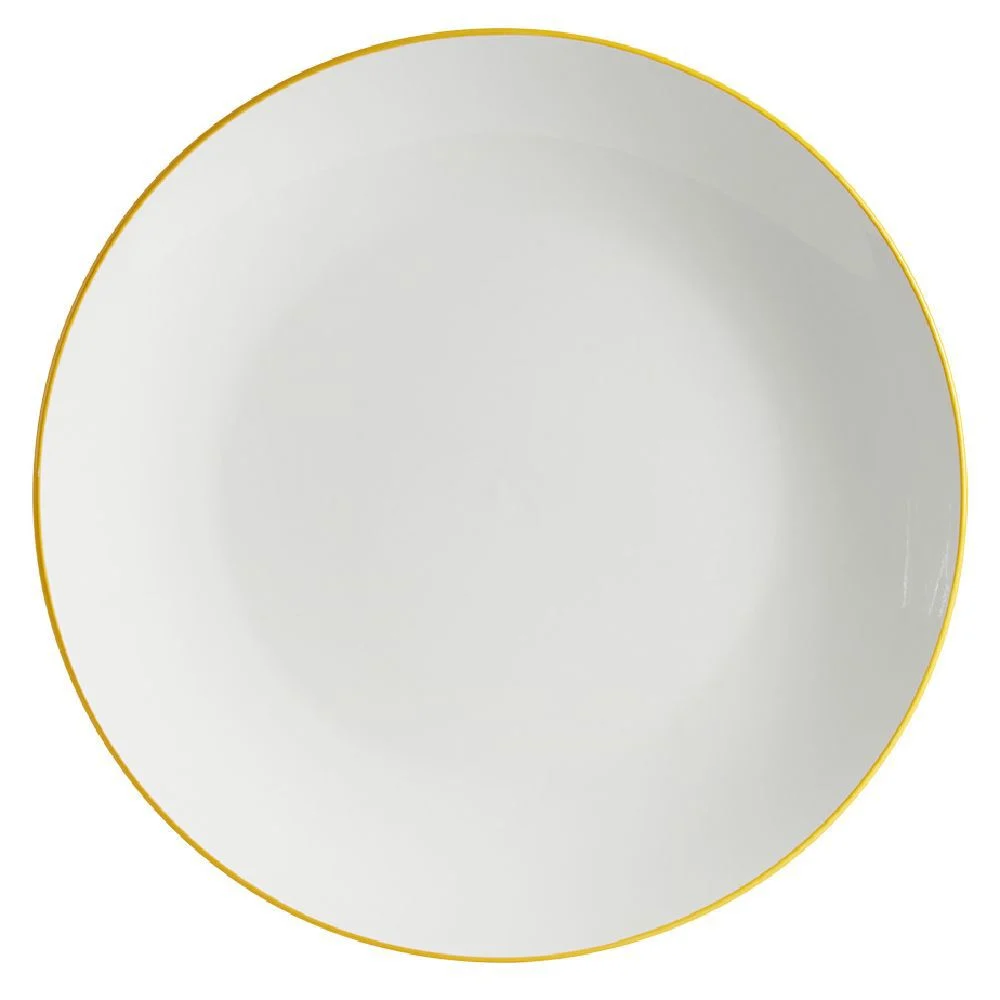 Assiette plate porcelaine blanc Ø26,5cm
