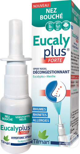 Tilman Eucalyplus Forte Spray Nasal Décongestionnant Flacon 20ml