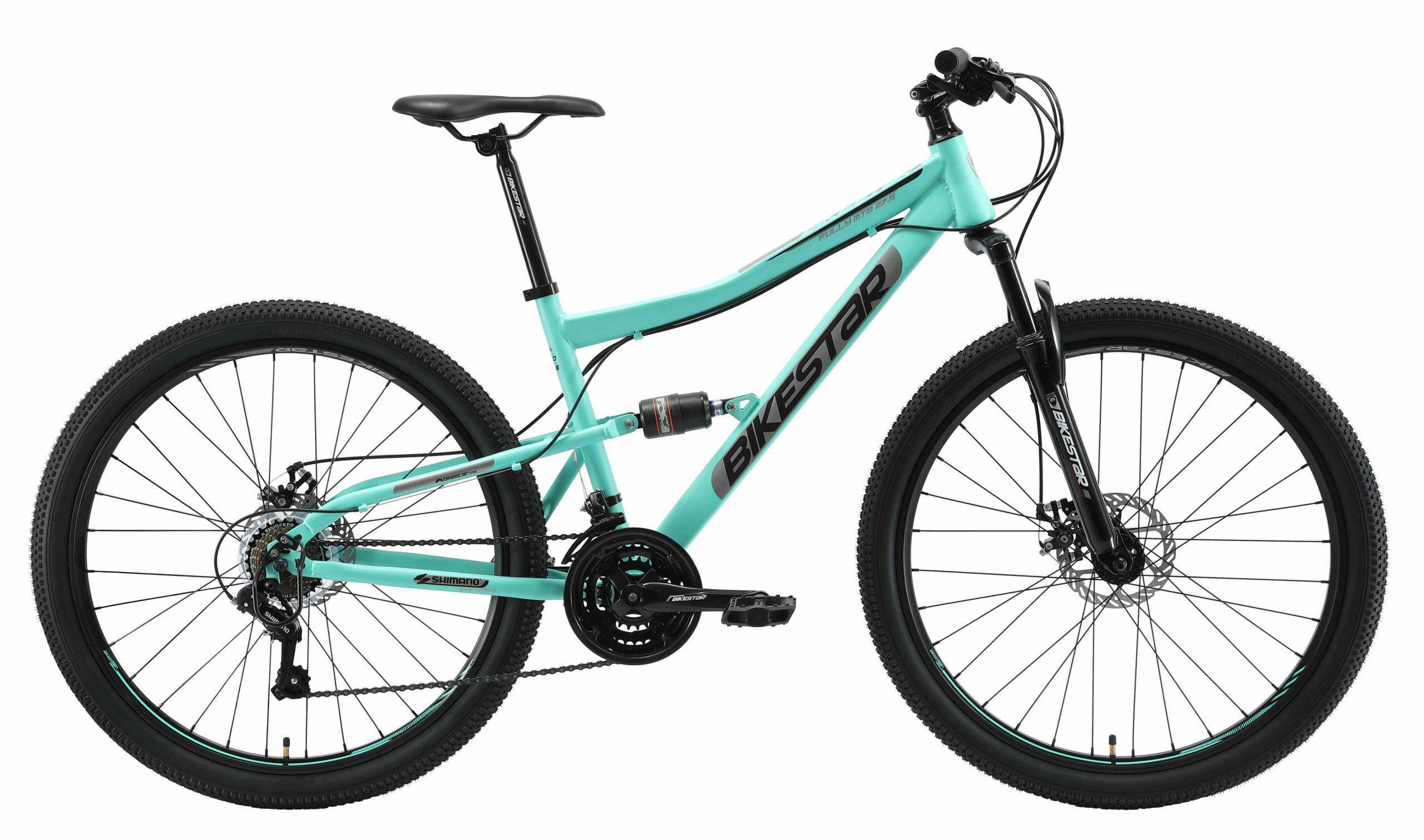 BikeStar Hardtail Staal Fully MTB Medium 27,5 Inch 21 Speed
