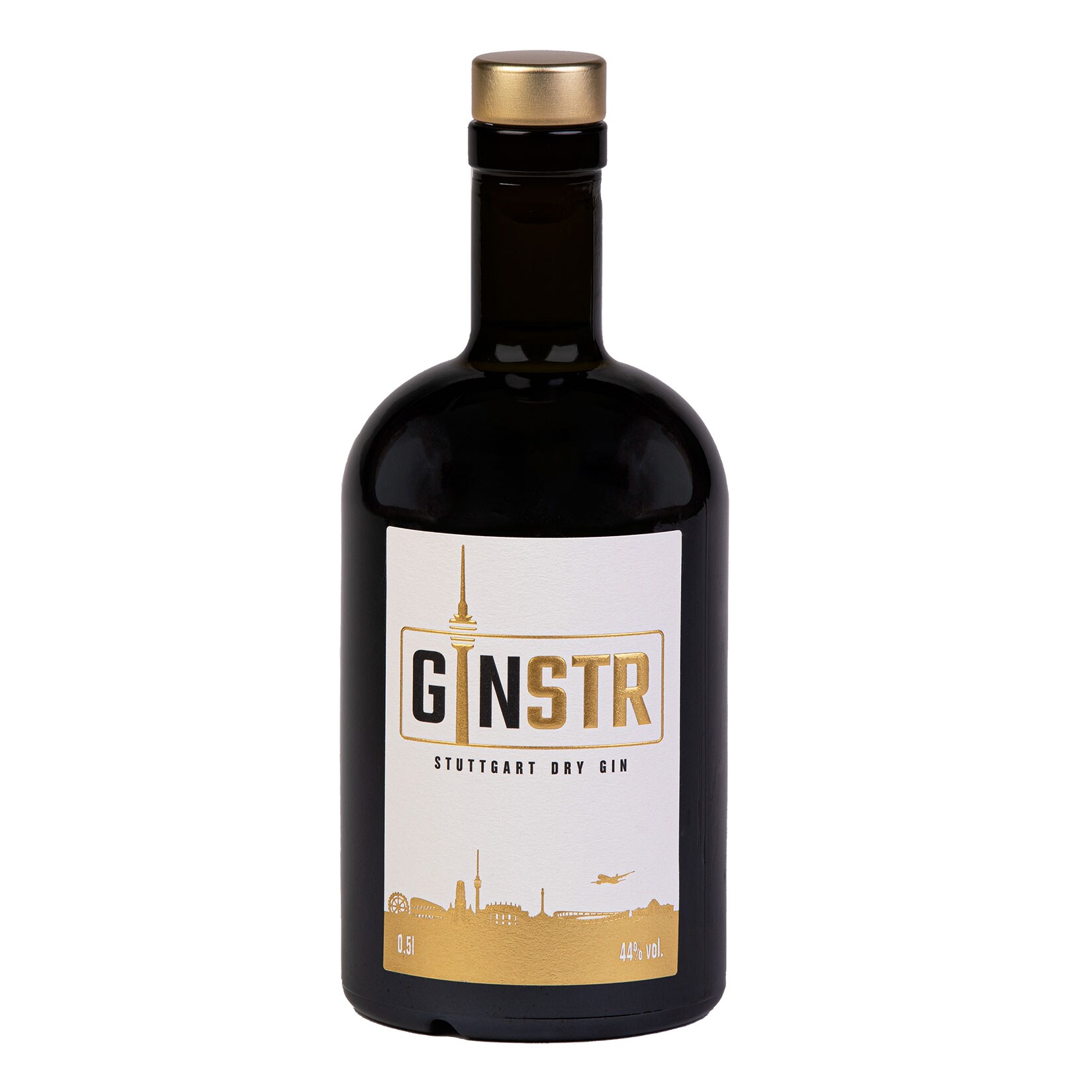 GINSTR Stuttgart Dry Gin 44,0 % vol 0,5 Liter