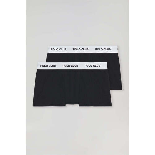 Polo Club - PACK - 2 BOXER UNDERPANTS PC BLACK Multicolor