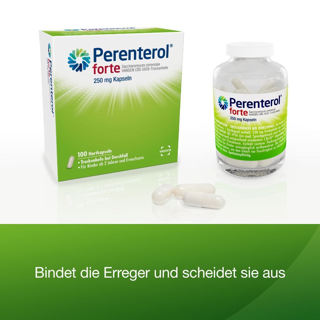 Perenterol forte bei akutem Durchfall