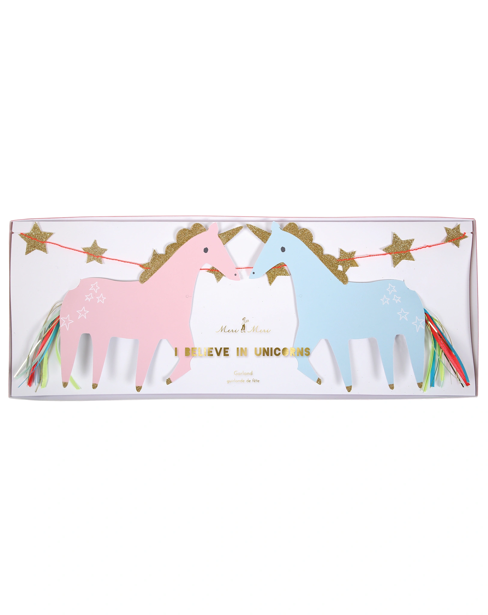 Girlande I BELIEVE IN UNICORNS