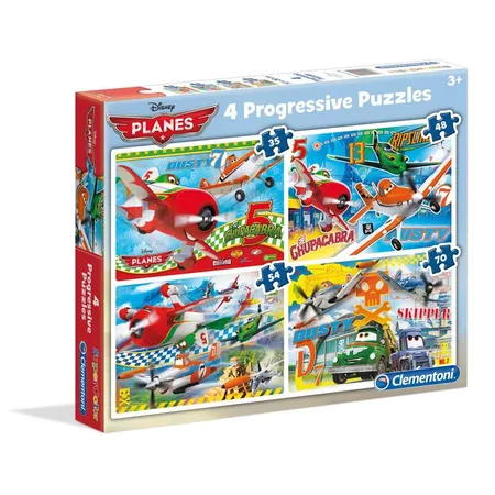 Clementoni Multipuzzle Disney 4 in 1, sortiert