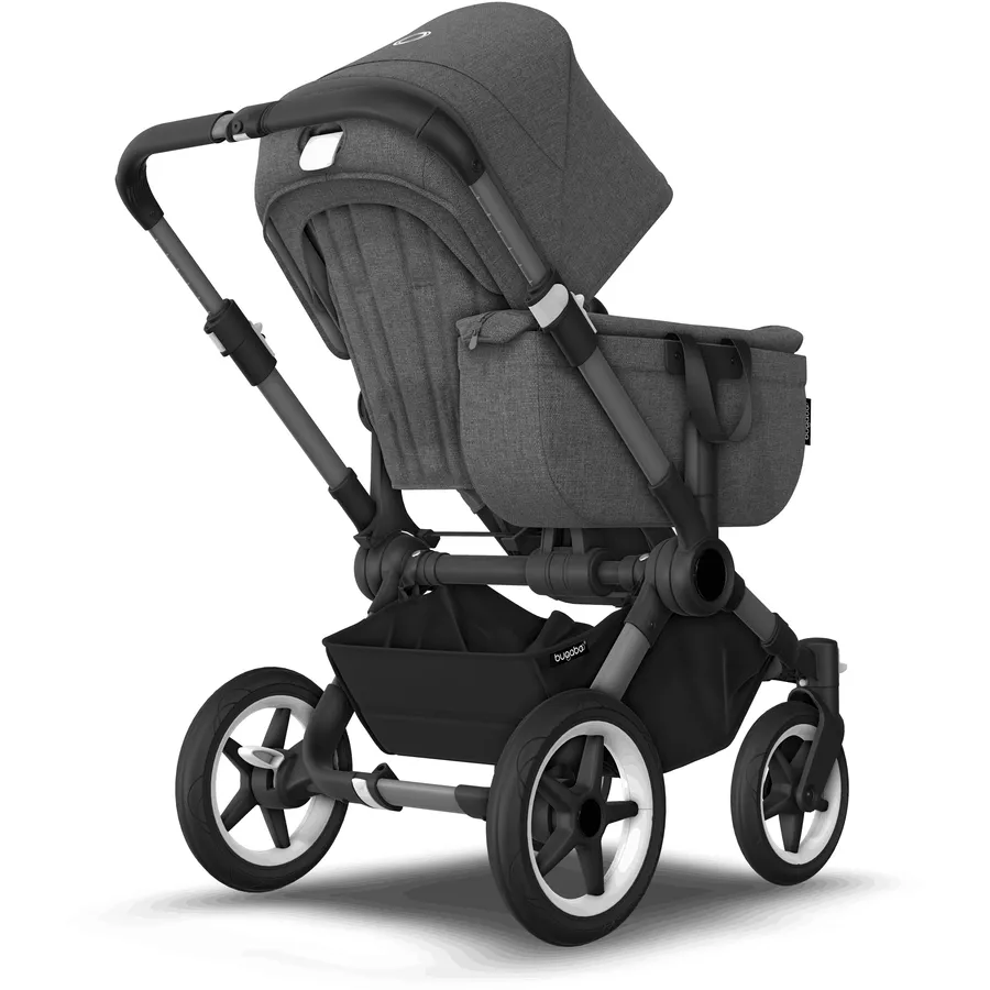 bugaboo Zwillingswagen Donkey 5 Twin Complete GraphiteGrey Melange