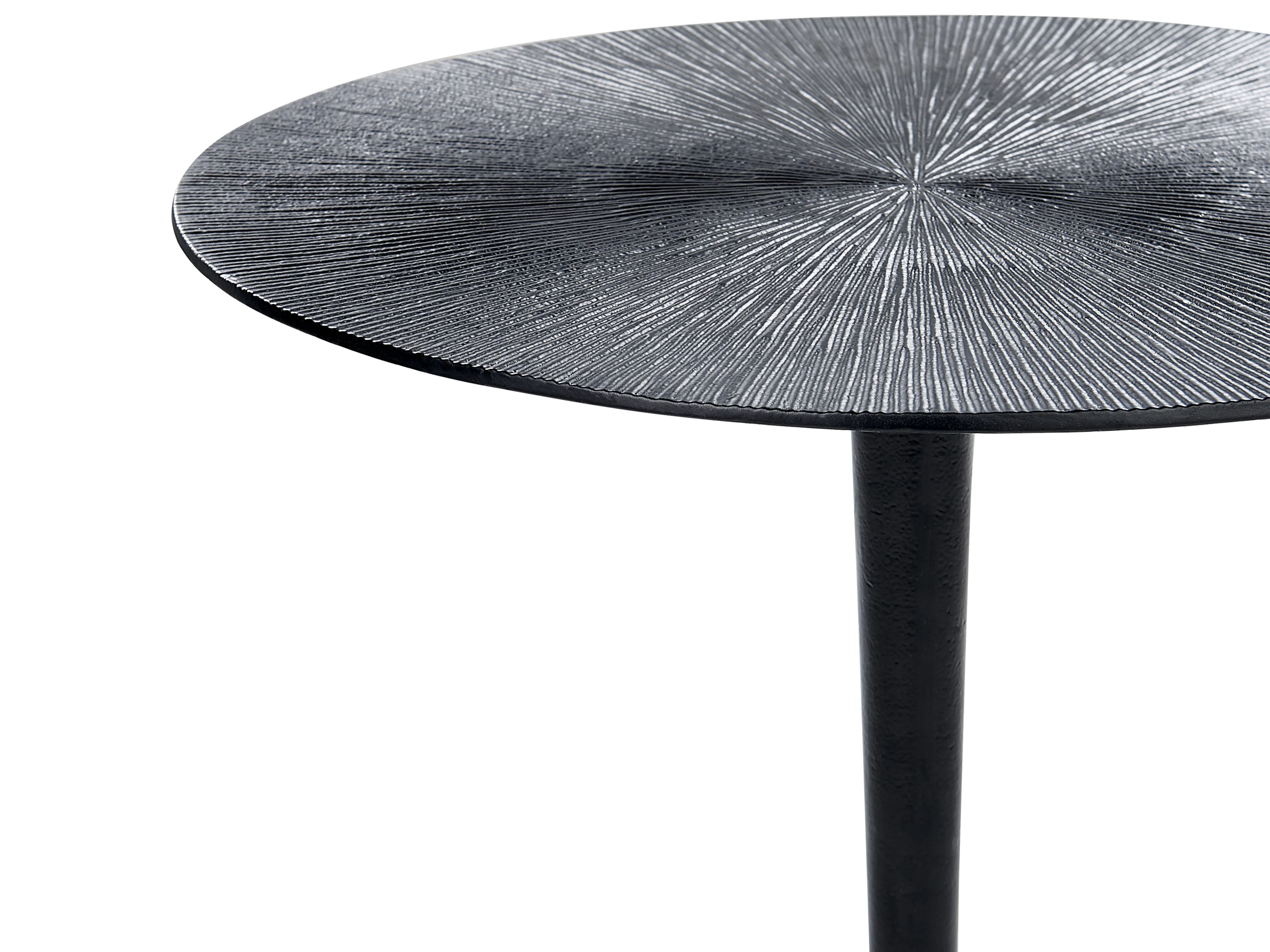 Bijzettafel SELWYN Metaal Zwart