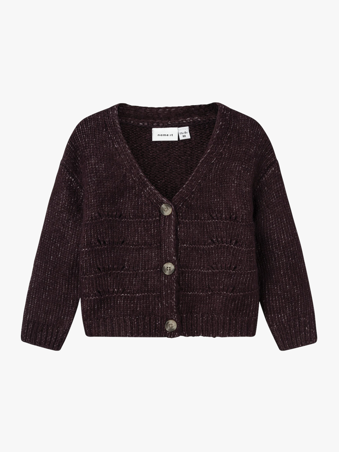 Netrille Long Sleeve Knit Cardigan