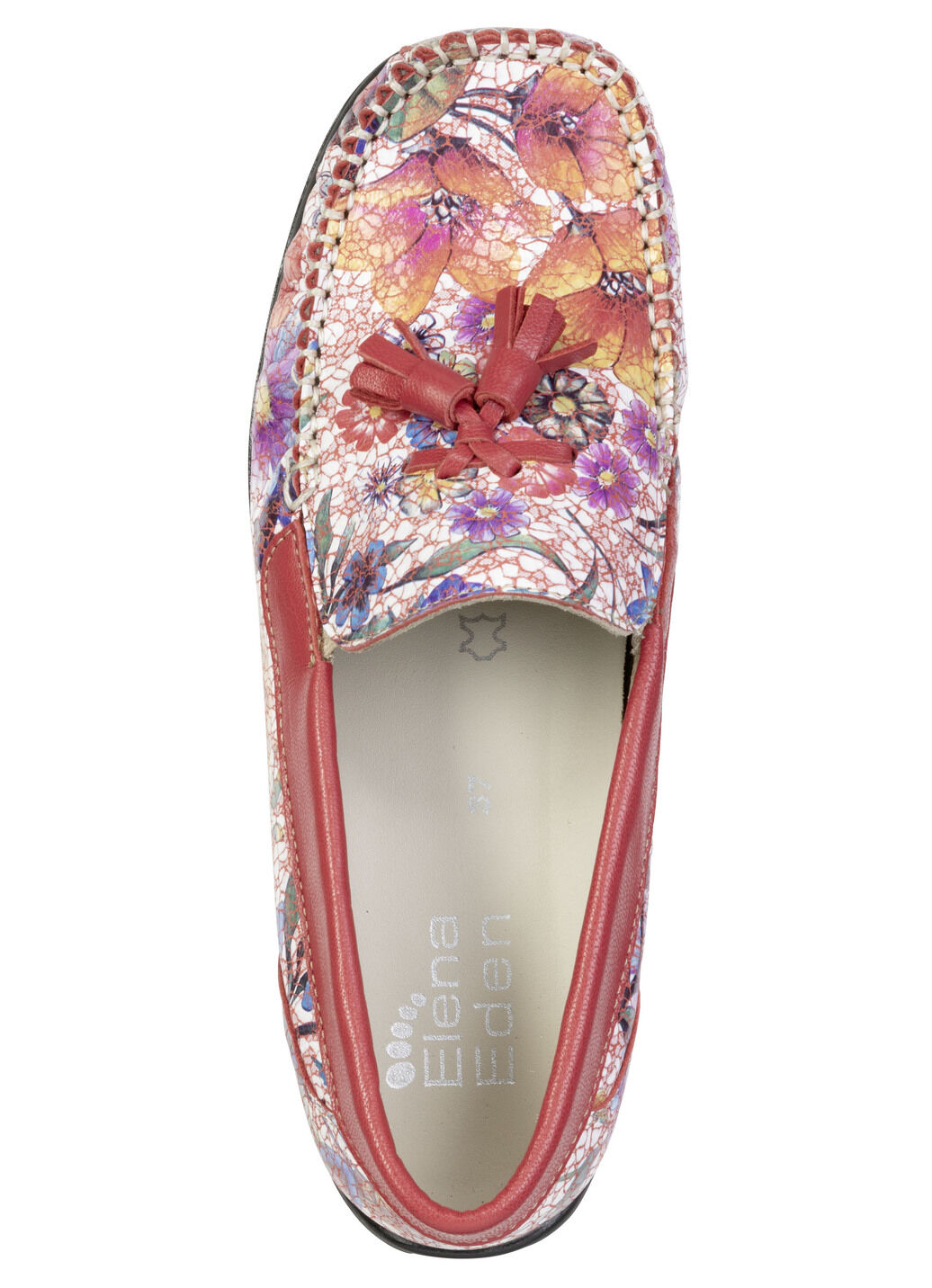 ELENA EDEN, bequeme Damen-Slipper, Weite H, mit herausnehmbarem Fussbett