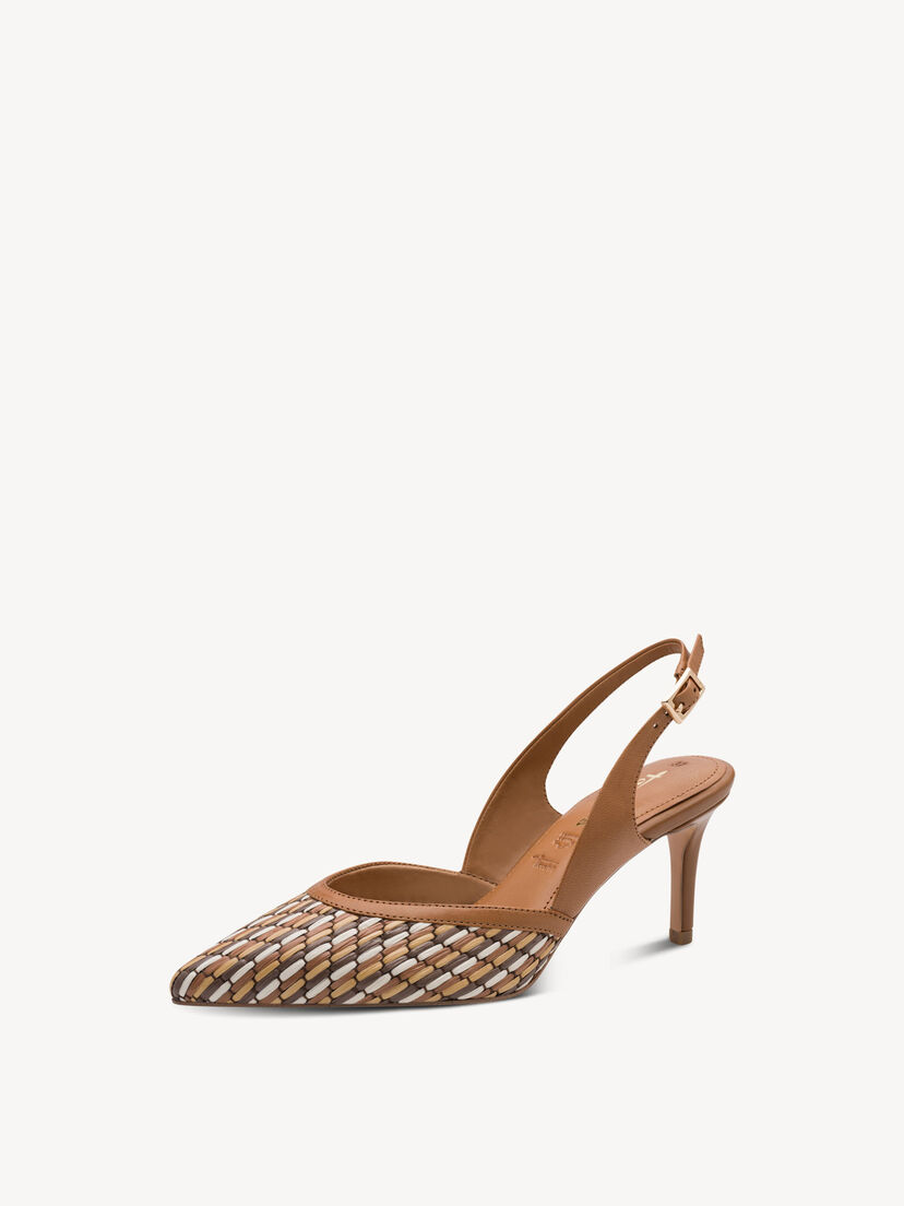 Slingpumps - bruin