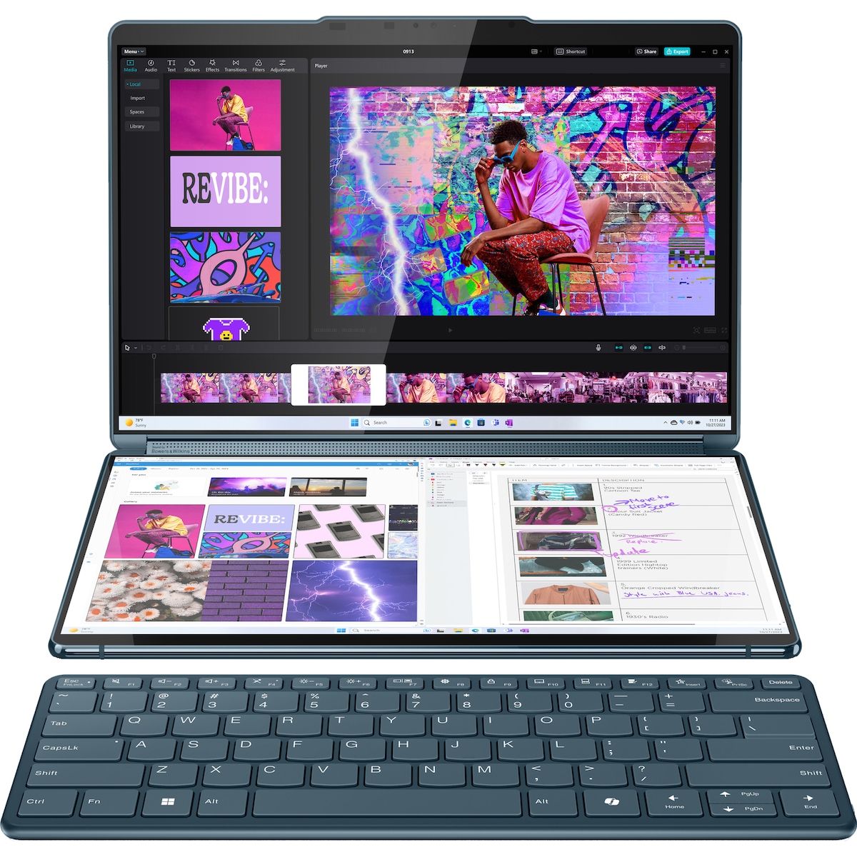 Lenovo Yoga Book 9 Ultra-7/32/1000 13.3