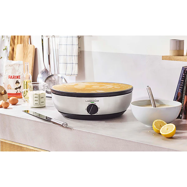 Crêpière professionnelle 40 cm 3000 W Lagrange
