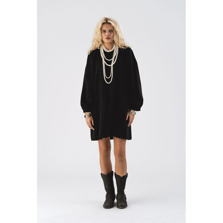 Lollys Laundry CarlaLL Short Dress LS Black