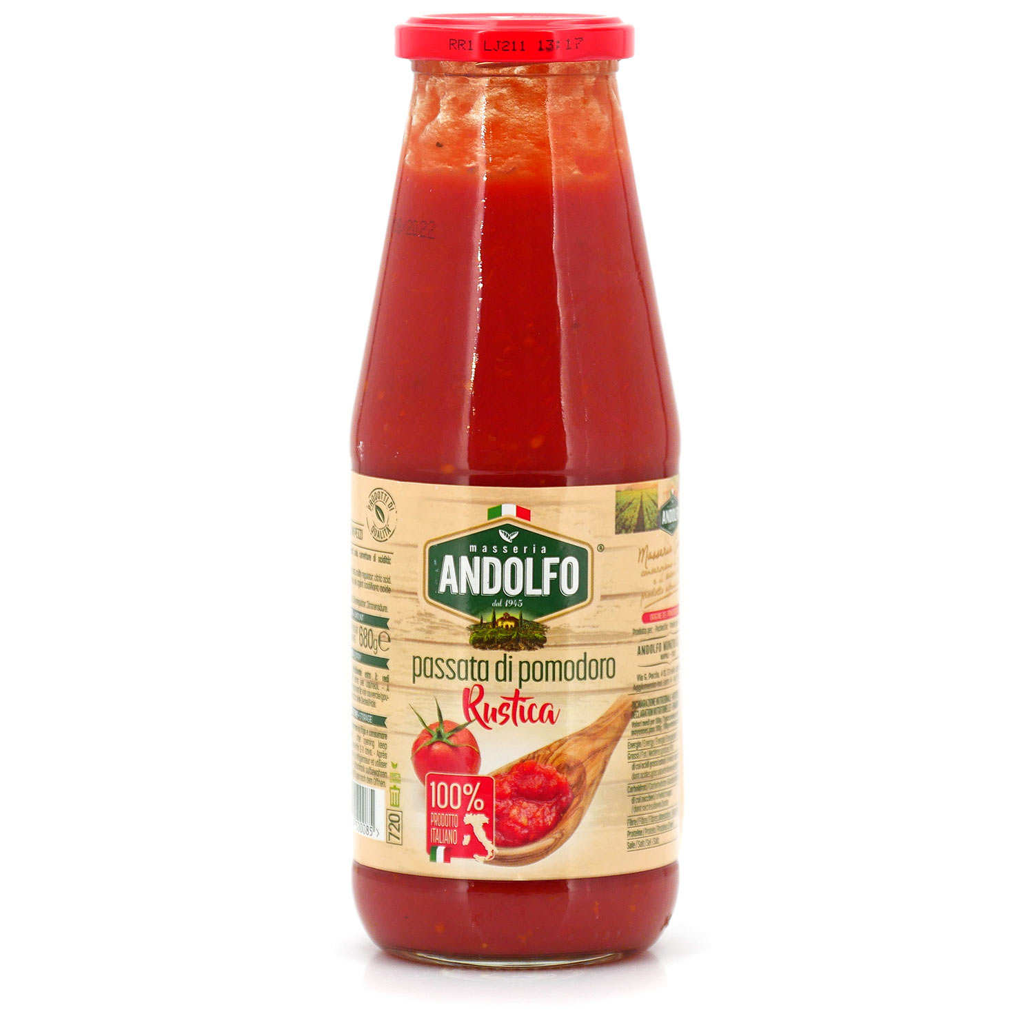 Purée de tomates rustiques - Passata di pomodoro rustica