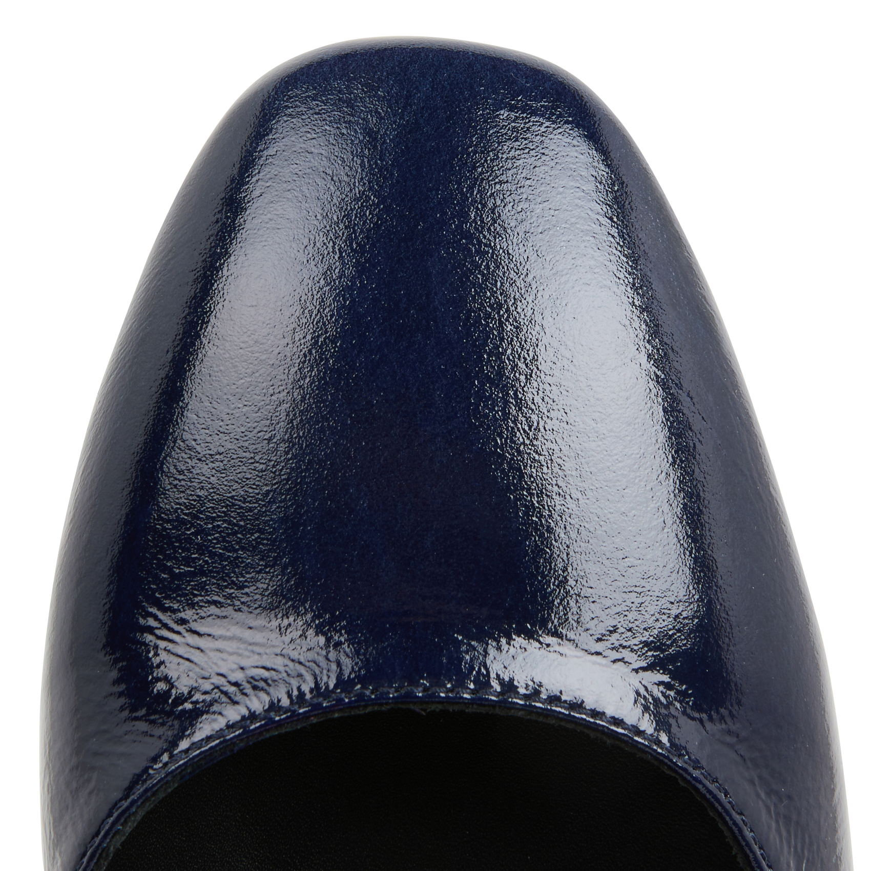 N°619 - Babies en cuir velours | Bleu