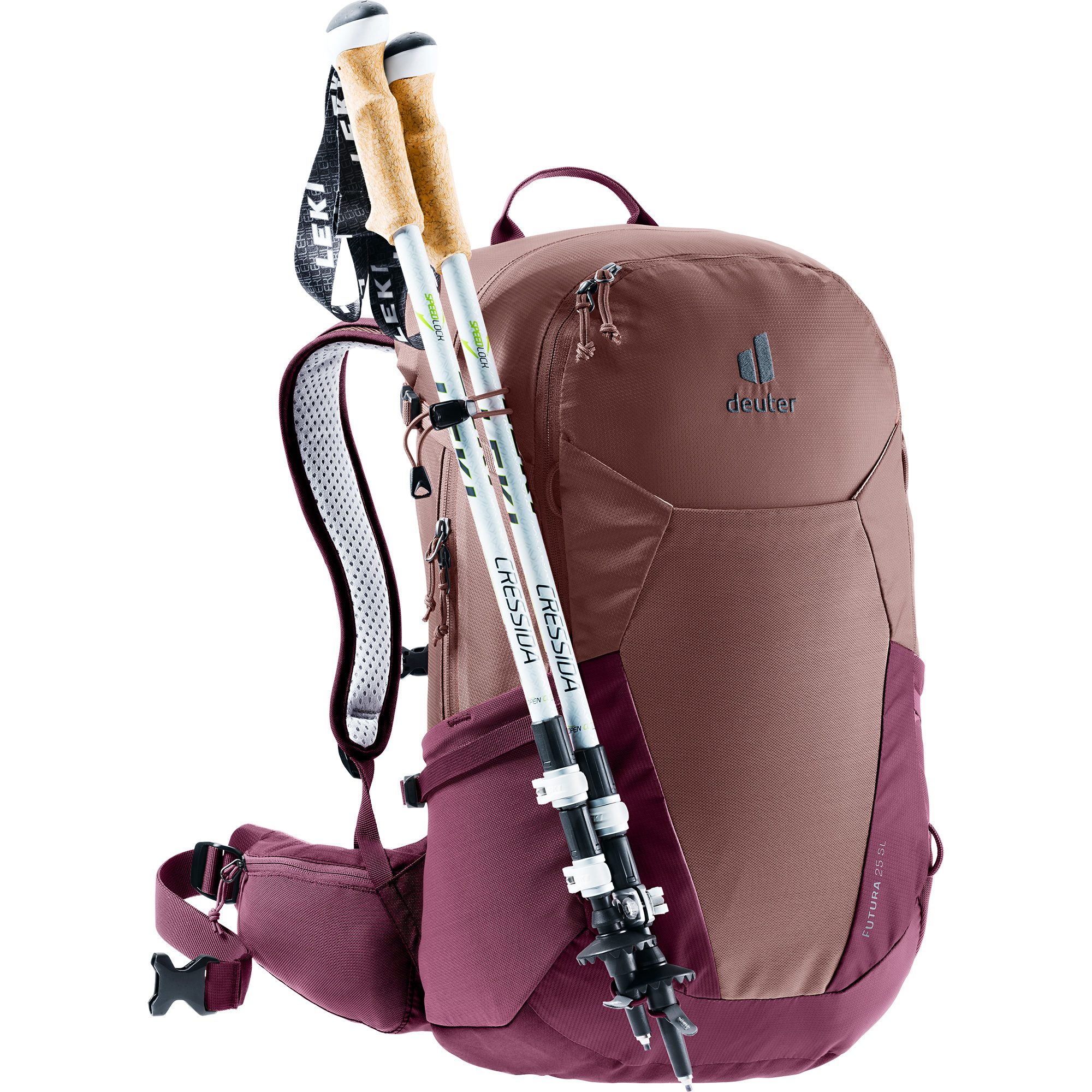 deuter Futura 25l SL Rucksack Damen ashrose cassis