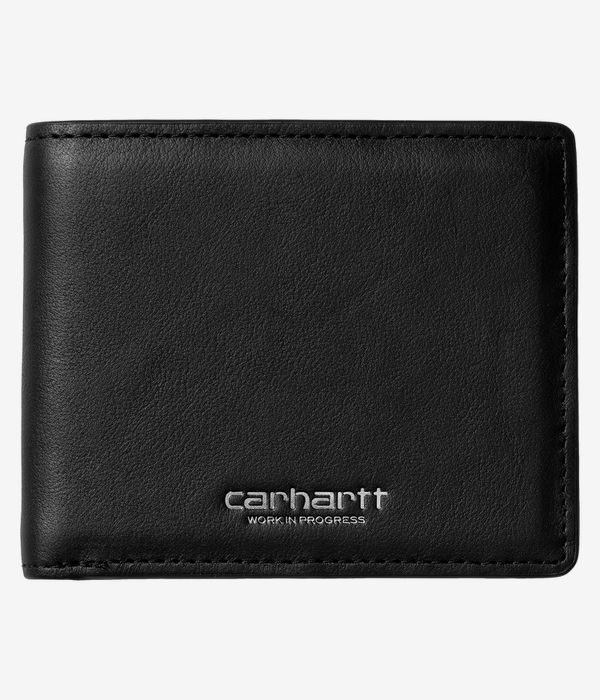 Carhartt WIP Vegas Billfold Geldbeutel (black silver)