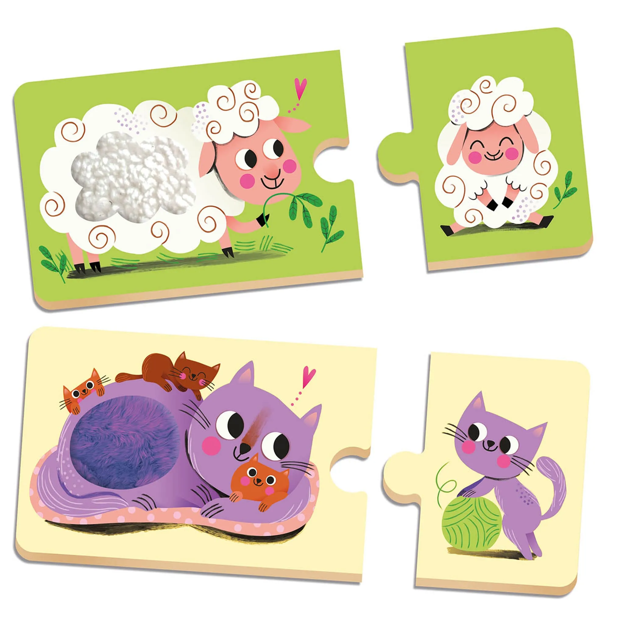 Auzou Mes Premiers Puzzles - Duo Animaux