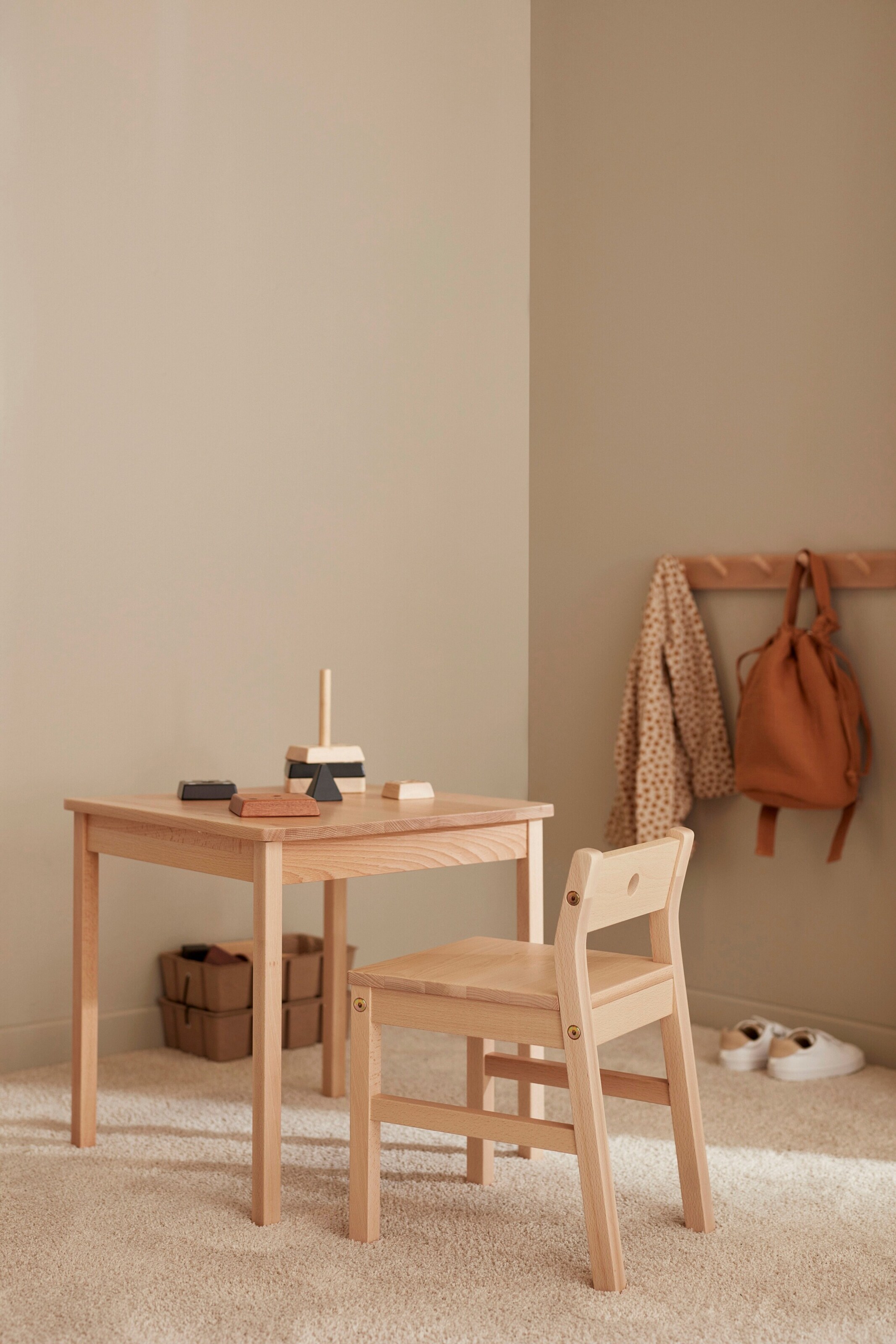 Kids Concept Tisch Saga natur