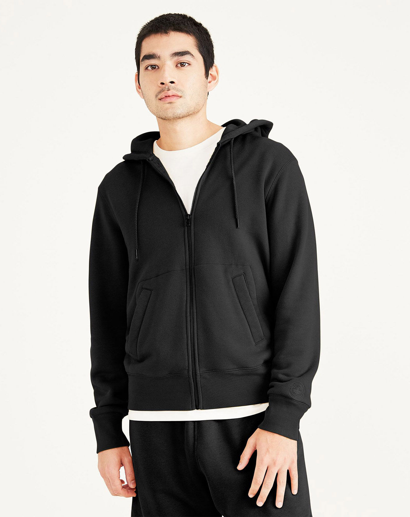 Dockers Veste à Capuche Full Zip noire