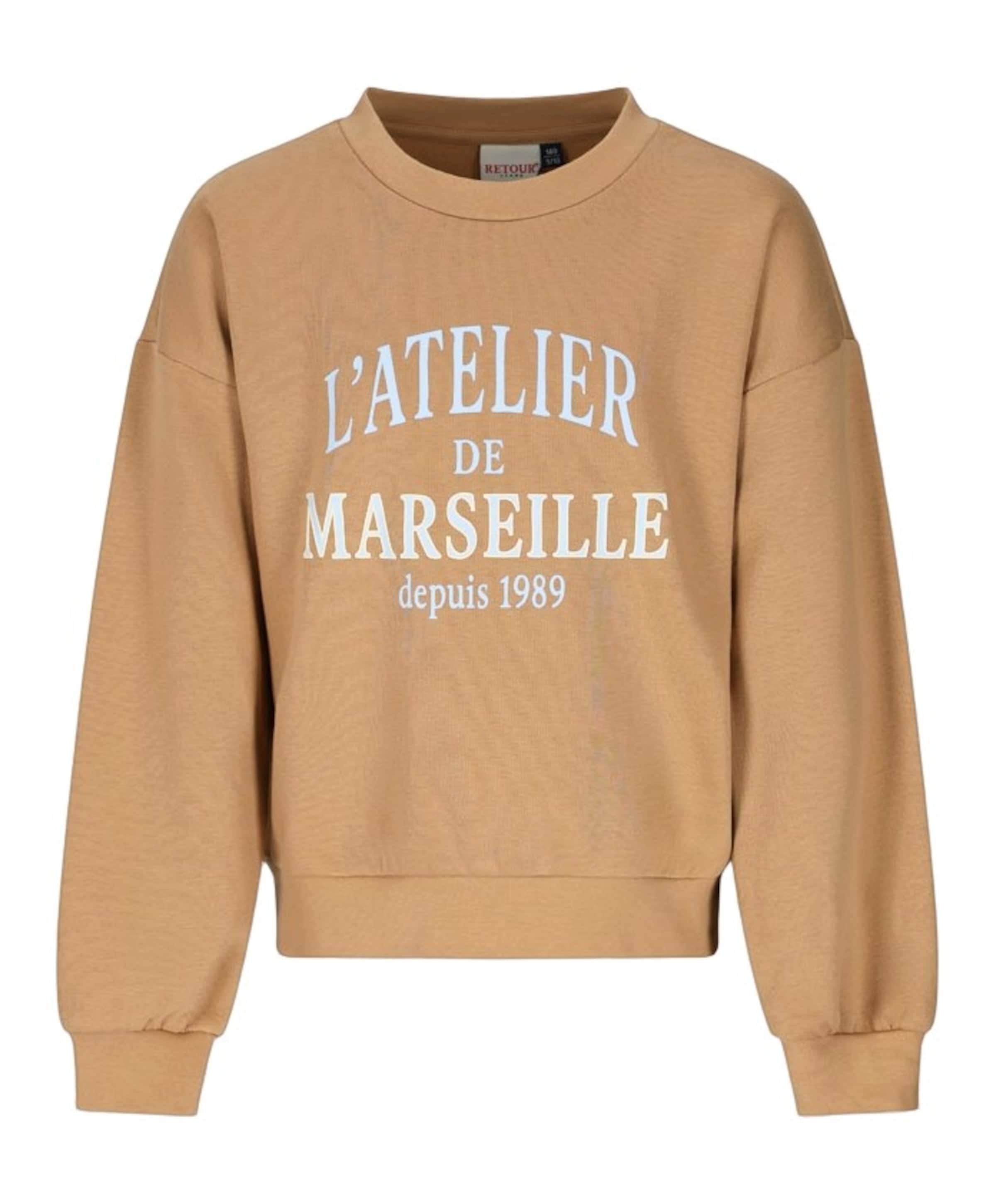 Retour Meisjes sweater beige