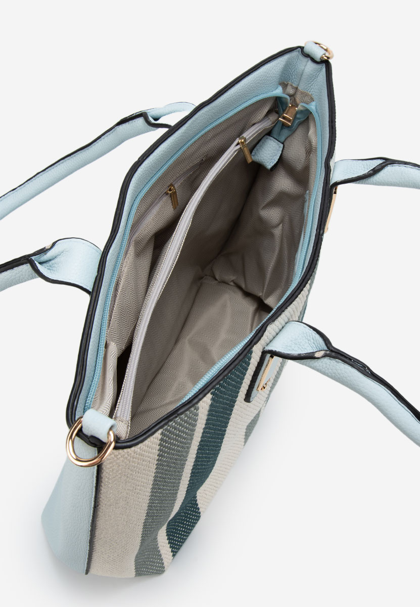 Sac à main bleue Lazyran